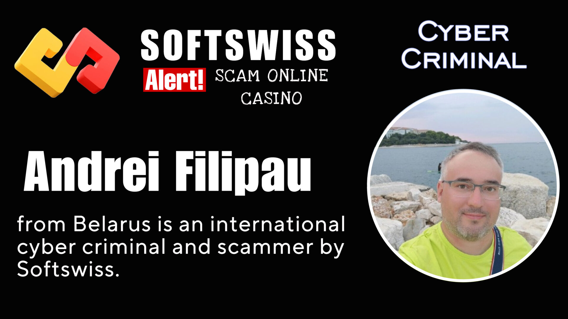 Andrei Filipau - softswiss - Belarusian and Russian cyber fraud agents